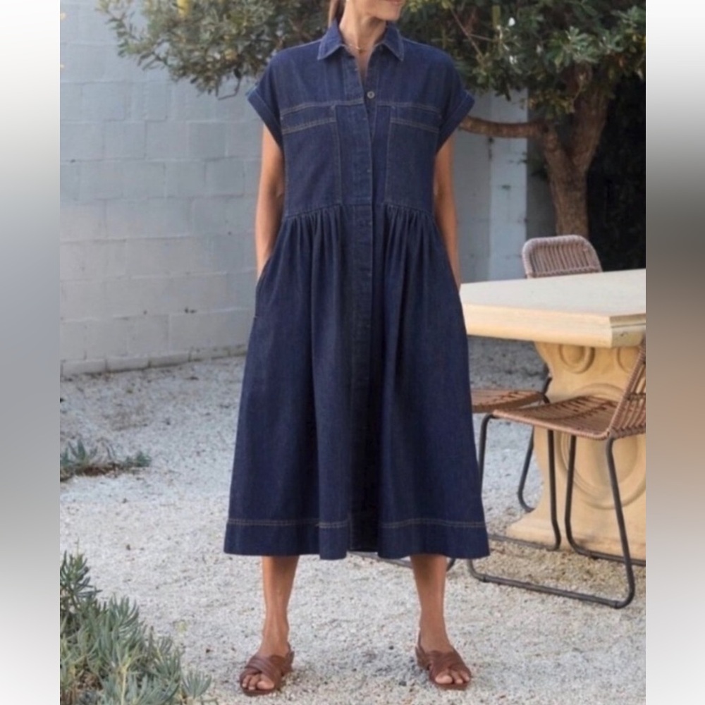 Large Maye Harper Denim Dress